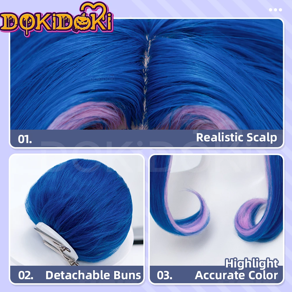 W MAGAZYNIE Peruka Guinevere O – Anime Cosplay Blue Hair recenzja i cena