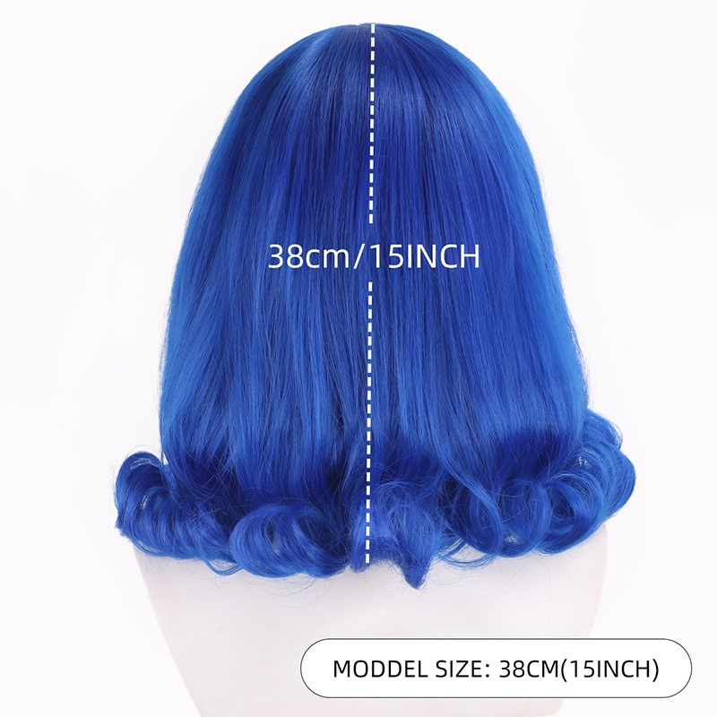 Peruka Juvia Lockser Anime Fai – Anime Cosplay Blue Hair recenzja i cena